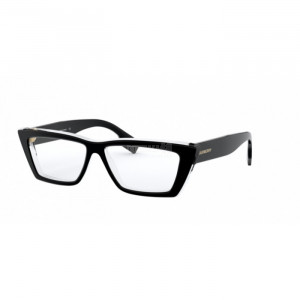 Occhiale da Vista Burberry 0BE2305 - TOP BLACK ON TRANSPARENT 3809