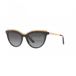 Occhiale da Sole Dolce & Gabbana 0DG4335 - GLITTER GOLD STRIPED BLACK 32188G