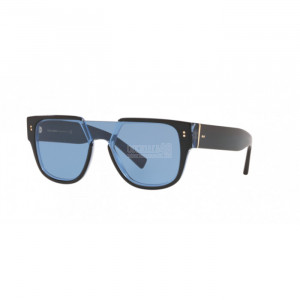 Occhiale da Sole Dolce & Gabbana 0DG4356 - BLACK ON TRANSPARENT AZURE 324072