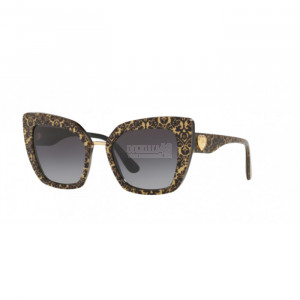 Occhiale da Sole Dolce & Gabbana 0DG4359 - DAMASCO GLITTER BLACK ON BLACK 32148G