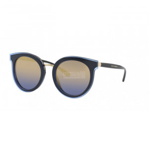 Occhiale da Sole Dolce & Gabbana 0DG4371 - TOP TRANSPARENT BLUE ON BLACK 323733