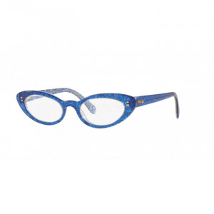 Occhiale da Vista Miu Miu 0MU 01SV CORE COLLECTION - GLITTER BLUE 1451O1