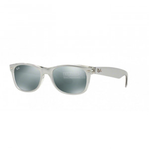 Occhiale da Sole Ray-Ban 0RB2132 NEW WAYFARER - TOP BRUSHED SILVER ON TRANSP 614440