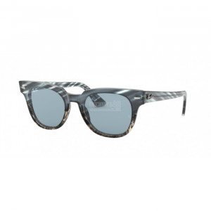Occhiale da Sole Ray-Ban 0RB2168 METEOR - BLUE GRADIENT GREY STRIPPED 125262