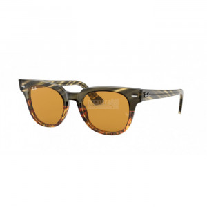 Occhiale da Sole Ray-Ban 0RB2168 METEOR - GREEN GRADIENT BROWN STRIPPED 12683L