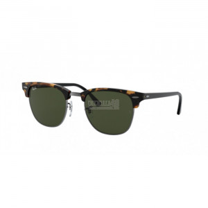 Occhiale da Sole Ray-Ban 0RB3016 CLUBMASTER - SPOTTED BLACK HAVANA 1157
