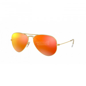 Occhiale da Sole Ray-Ban 0RB3025 AVIATOR LARGE METAL - MATTE GOLD 112/4D
