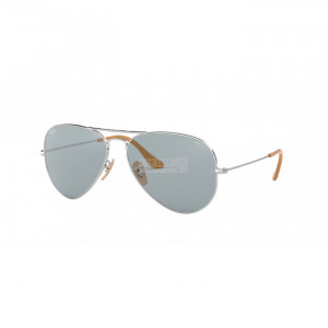 Occhiale da Sole Ray-Ban 0RB3025 AVIATOR LARGE METAL - SILVER 9065I5