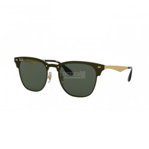 Occhiale da Sole Ray-Ban 0RB3576N BLAZE CLUBMASTER - BRUSCHED GOLD 043/71