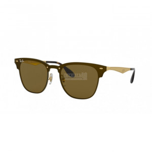 Occhiale da Sole Ray-Ban 0RB3576N BLAZE CLUBMASTER - BRUSHED GOLD 043/73