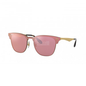 Occhiale da Sole Ray-Ban 0RB3576N BLAZE CLUBMASTER - BRUSHED GOLD 043/E4