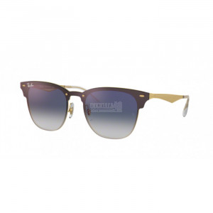 Occhiale da Sole Ray-Ban 0RB3576N BLAZE CLUBMASTER - BRUSHED GOLD 043/X0