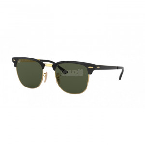 Occhiale da Sole Ray-Ban 0RB3716 CLUBMASTER METAL - GOLD TOP ON BLACK 187