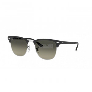 Occhiale da Sole Ray-Ban 0RB3716 CLUBMASTER METAL - SILVER ON TOP MATTE BLACK 911871