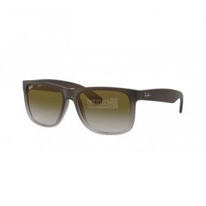 Occhiale da Sole Ray-Ban 0RB4165 JUSTIN - RUBBER BROWN ON GREY 854/7Z
