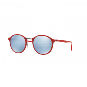 Occhiale da Sole Ray-Ban 0RB4242 ROUND II LIGHT RAY - SHINY RED 764/30