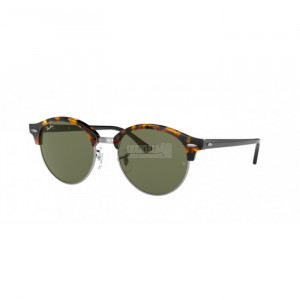 Occhiale da Sole Ray-Ban 0RB4246 CLUBROUND - SPOTTED BLACK HAVANA 1157