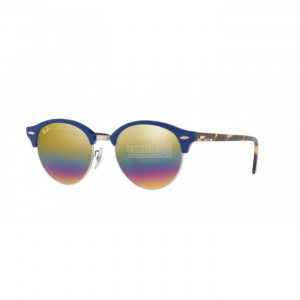 Occhiale da Sole Ray-Ban 0RB4246 CLUBROUND - TOP BLUE ON TRASPARENT BLUE 1223C4
