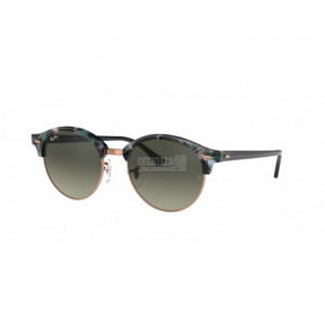 Occhiale da Sole Ray-Ban 0RB4246 CLUBROUND - SPOTTED GREY/GREEN 125571