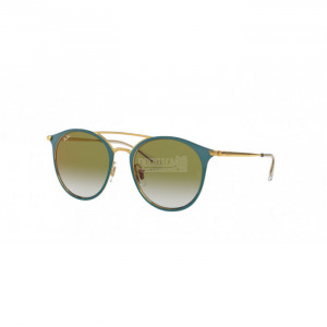 Occhiale da Sole Ray-Ban Junior 0RJ9545S - GOLD ON TOP TURQUOISE 275/W0