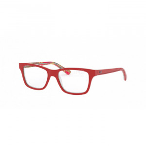 Occhiale da Vista Ray-Ban Junior Vista 0RY1536 - RED ON TEXTURE RED BROWN 3804