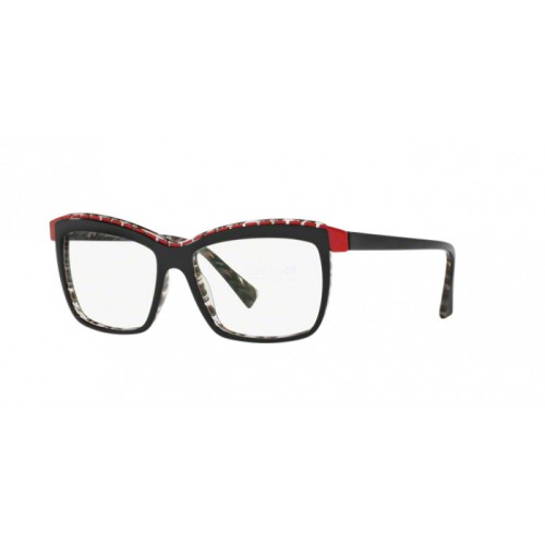 Occhiale da Vista Alain Mikli 0A02018 - TOP BLACK ON ZIG ZAG GREY RED 4249