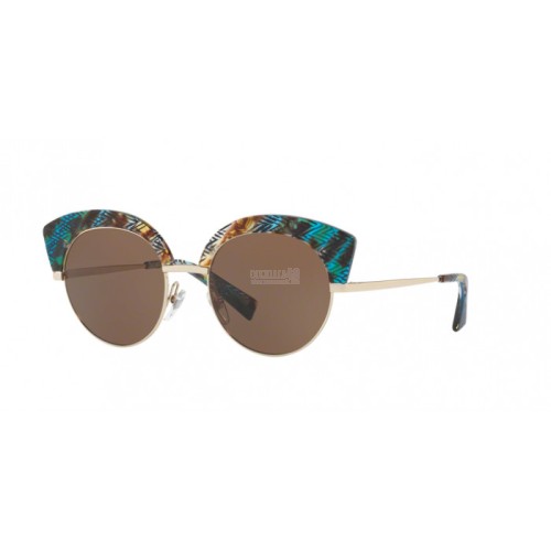Occhiale da Sole Alain Mikli 0A04007 FAUVETTE - LIGHT GOLD HAVANA GRAD.BLUE 002/3G