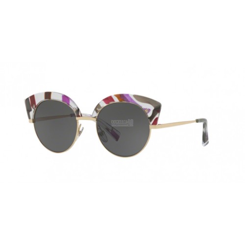 Occhiale da Sole Alain Mikli 0A04007 FAUVETTE - PURPLE WAVES 7 GOLD METAL 008/87