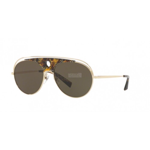 Occhiale da Sole Alain Mikli 0A04010 TOUJOURS - BROWN YELLOW/LIGHT GOLD 002/71
