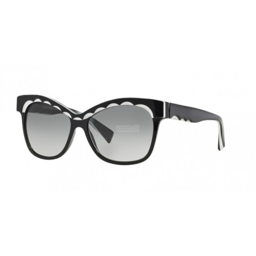Occhiale da Sole Alain Mikli 0A05014 - BLK/WHITE/BLK + GREY GRAD 307411