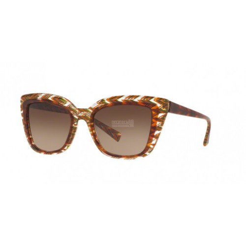 Occhiale da Sole Alain Mikli 0A05026 - TOP HAVANA ZIG ZAG OR GREEN E1073B