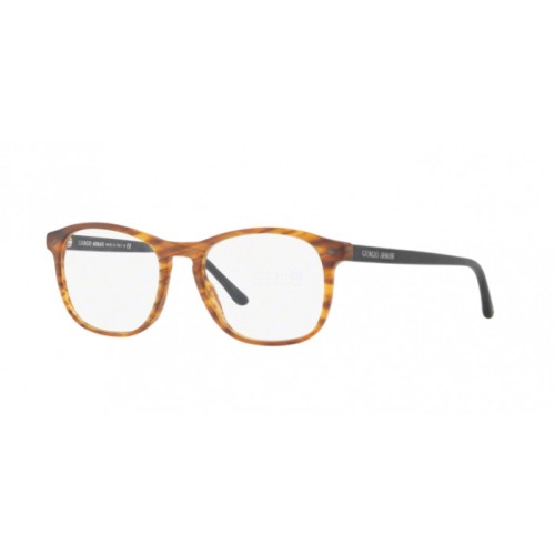 Occhiale da Vista Giorgio Armani 0AR7003 - MATTE STRIPED LIGHT BROWN 5562