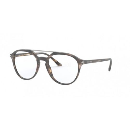 Occhiale da Vista Giorgio Armani 0AR7178 - MATTE STRIPED BROWN 5772