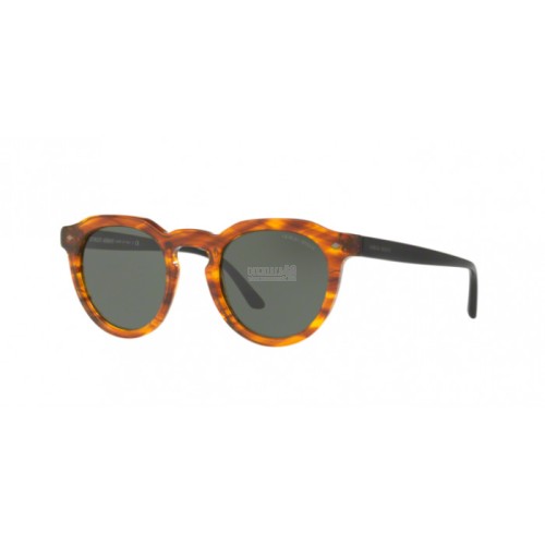Occhiale da Sole Giorgio Armani 0AR8093 - STRIPED LIGHT BROWN 559731