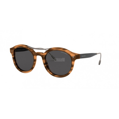 Occhiale da Sole Giorgio Armani 0AR8119 - STRIPED BROWN 573787