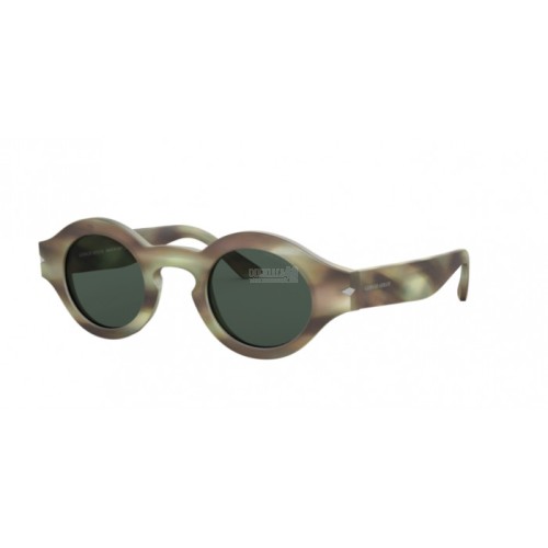 Occhiale da Sole Giorgio Armani 0AR8126 - MATTE STRIPED GREEN 577371