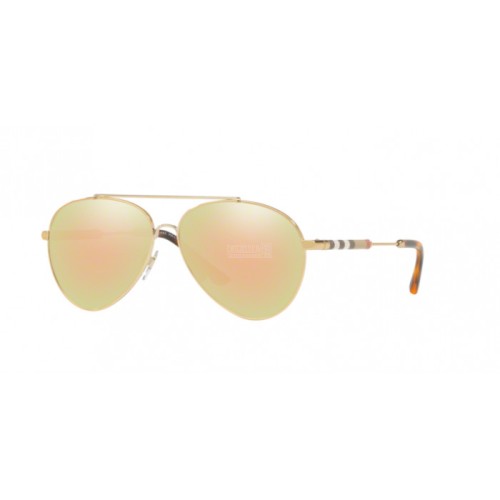 Occhiale da Sole Burberry 0BE3092Q - BRUSHED LIGHT GOLD 11674Z