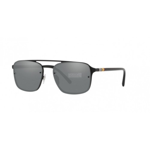 Occhiale da Sole Burberry 0BE3095 - BLACK RUBBER 1213G8