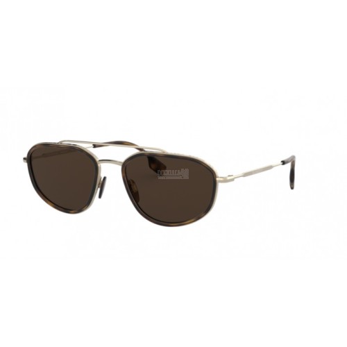 Occhiale da Sole Burberry 0BE3106 - LIGHT GOLD/DARK HAVANA 110973