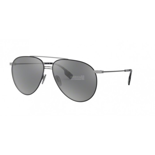 Occhiale da Sole Burberry 0BE3108 - GUNMETAL/MATTE BLACK 12956G