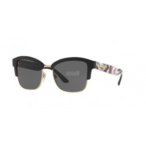 Occhiale da Sole Burberry 0BE4265 - BLACK/LIGHT GOLD 372387