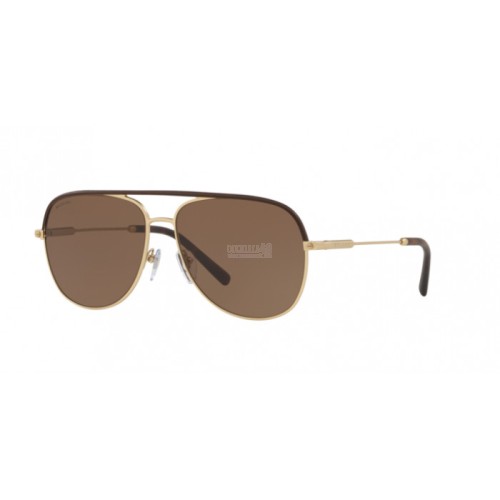 Occhiale da Sole Bvlgari 0BV5047Q - BROWN/MATTE PALE GOLD 202273