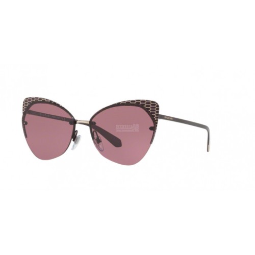 Occhiale da Sole Bvlgari 0BV6096 - MATTE PLUM VIOLET/PALE GOLD 20321A