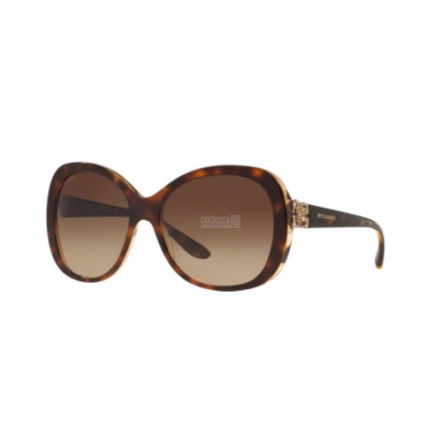 Occhiale da Sole Bvlgari 0BV8171B - TOP HAVANA/BROWN CRYSTAL 537913