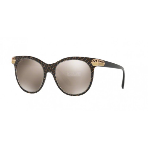 Occhiale da Sole Bvlgari 0BV8185B - CRYSTAL GOLD MESH/BLACK 54215A