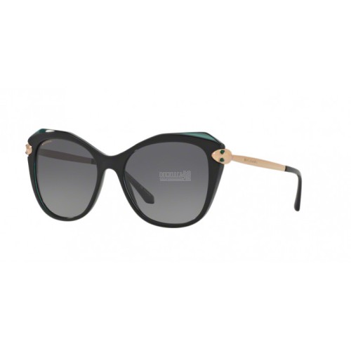 Occhiale da Sole Bvlgari 0BV8187KB - TOP BLACK/MALACHITE/BLACK 5417T3