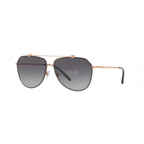 Occhiale da Sole Dolce & Gabbana 0DG2190 - MATTE BLACK/PINK GOLD 12968G