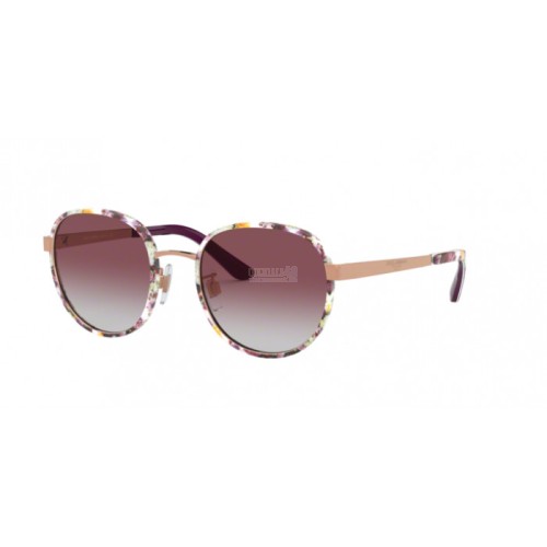 Occhiale da Sole Dolce & Gabbana 0DG2227J - PRINT FLOWER POWER/ROSE GOLD 12984Q