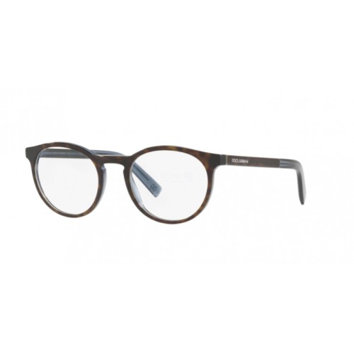 Occhiale da Vista Dolce & Gabbana 0DG3309 - TOP HAVANA ON TRANSPARENT BLUE 3209
