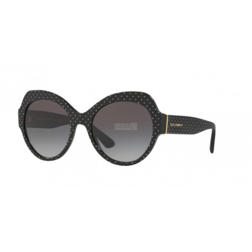Occhiale da Sole Dolce & Gabbana 0DG4320 - POIS WHITE ON BLACK 31268G